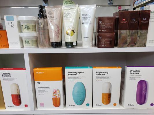 K beauty skin products