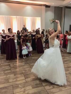 Bouquet Toss