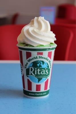 The most popular item, Gelati!