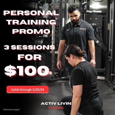 Personal Training Promo