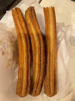 Churros estilo guerrero