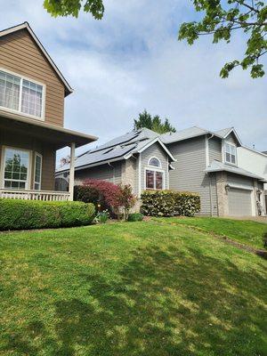 13.32kw solar system just installed in Hillsboro!