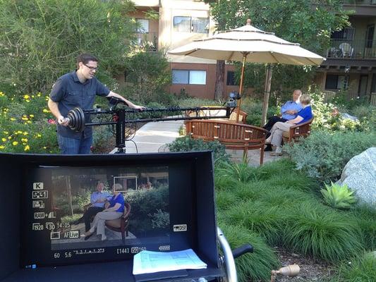 We love to do corporate videos for local businesses in Orange County.