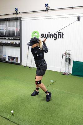 Motion capture allows us to capture and utilize nearly 500,000 data points from your swing.