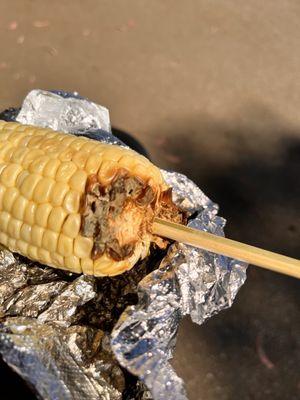 Moldy corn on the cob