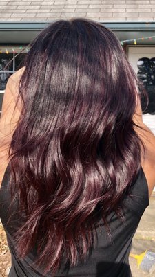 Love my plum highlights