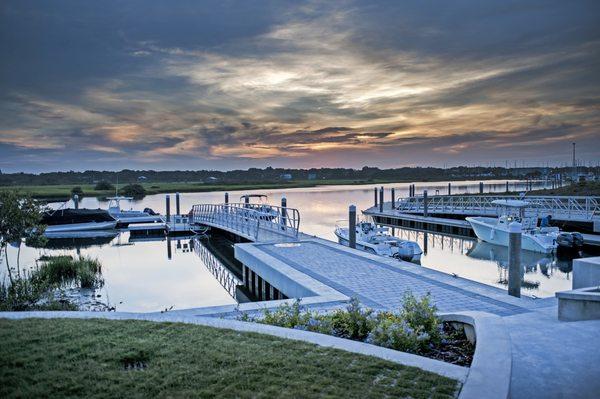 Docks at the St. Augustine Shipyard