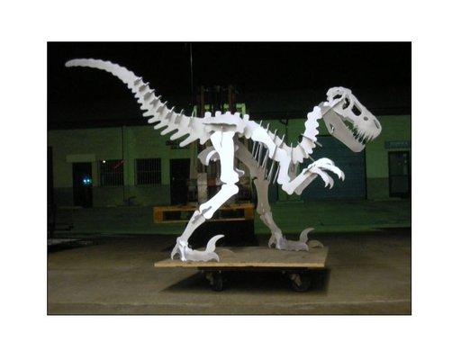 3/16 aluminum dinosuar