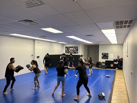 Our adult advanced striking class drilling combinations