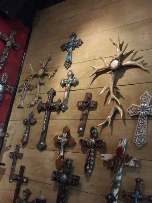 A bunch of really cool crosses I saw here