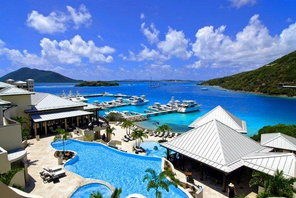 Offshore Sailing School's Caribbean base is at Scrub Island, Spa & Marina in the British Virgin Islands