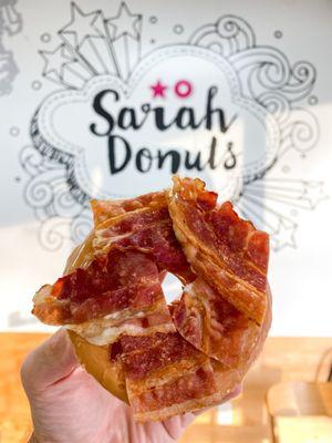 Maple bacon donut $2.13