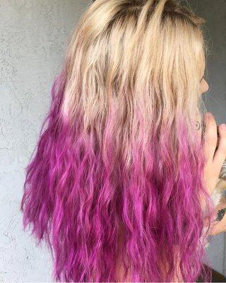 Pink ombré