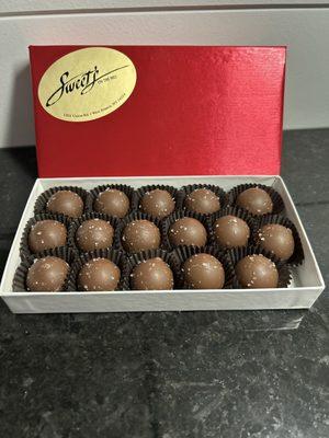 Salted Caramel truffles