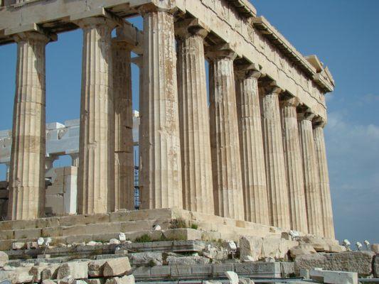 Acropolis in Athens.