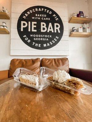 Pie by the slice! To-Go!