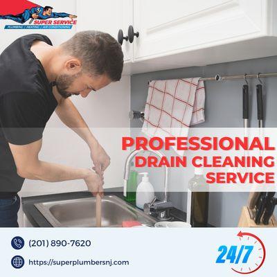 Professional Drain Cleaning Service