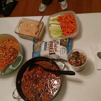 A photo from our Meatless Monday Food Exchange. Every Monday at 7:30pm.