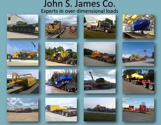 John S. James Co. Tel: 865-544-0530 Experts in over-dimensional loads