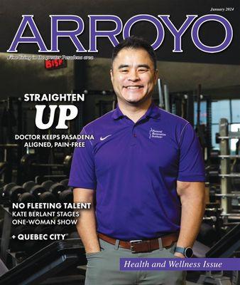 Dr. Rao was featured on the cover in the January 2024 edition of Arroyo Magazine.