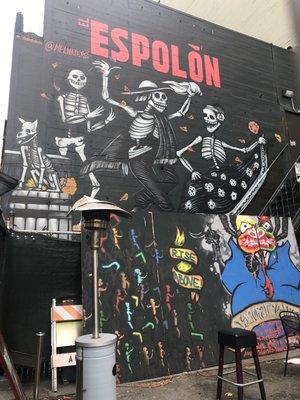 El Espolon mural