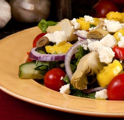 Mediterranean Salad, add grilled chicken for just $2