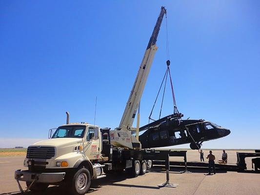 Blackhawk crane rental - Crane Service, Inc