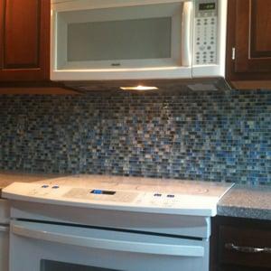 Glass Tile Backsplash