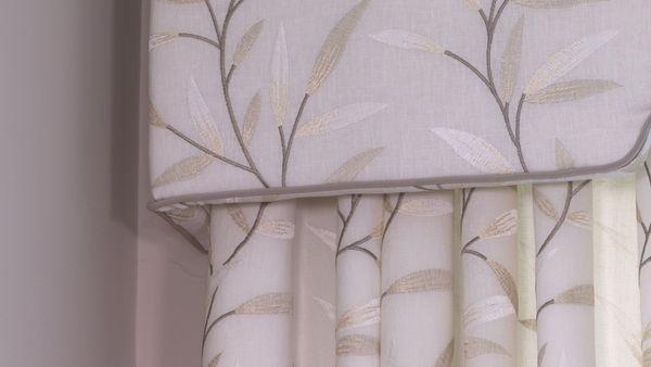 Custom Pleated Valance