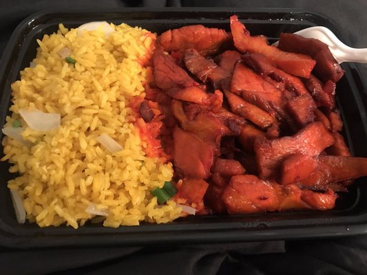 Boneless Spare Ribs & Fried Rice