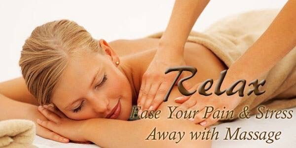 Get your Relax on  & get rid of pain & stress