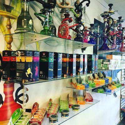 Always stocked on a variety of hookahs and hookah tobacco