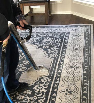 Rug cleaning is also one of our specialties.