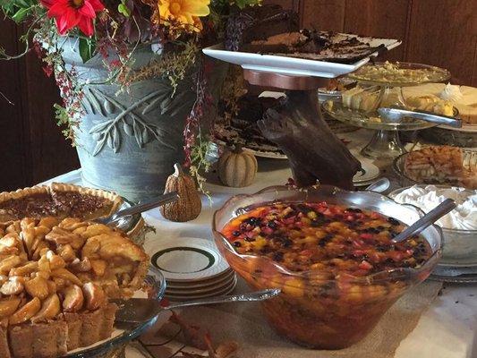 Part of the Thanksgiving Day Spread