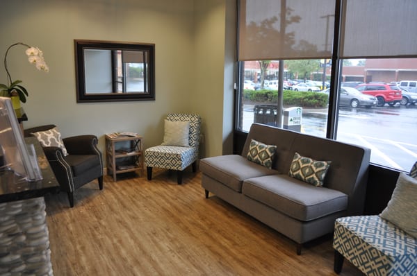 Comfortable and relaxing waiting area