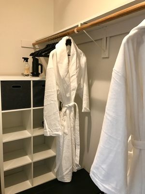 San Pedro Square Robes Closet