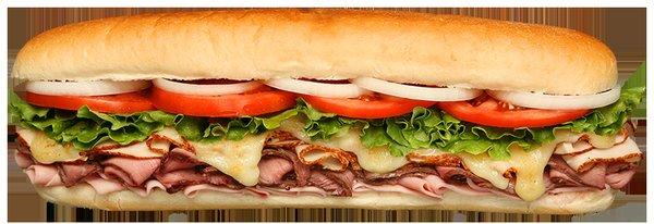 roast beef turkey ham meat ball pizza sub