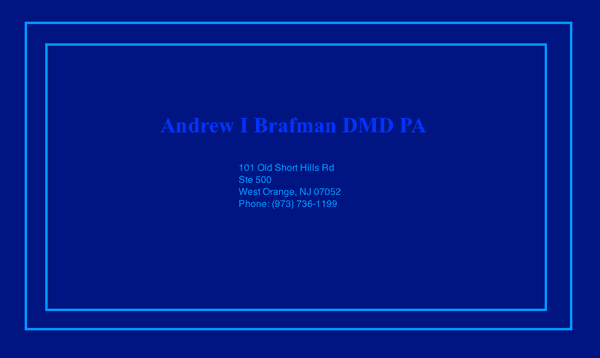 Andrew I Brafman, DMD PA, Dentist