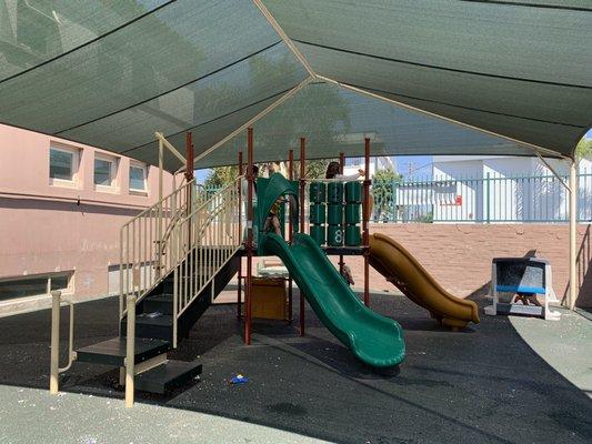 This playground is just for the Pre-k friends.