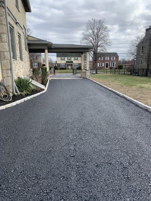 Base layer of Driveway