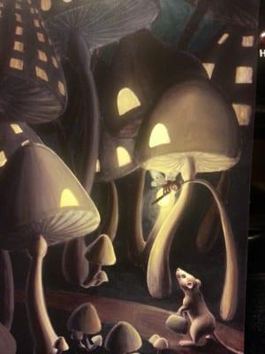 Mushroom City, by one of my fave artists there