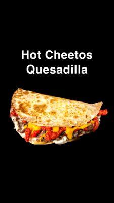 Hot Cheeto Quesadilla