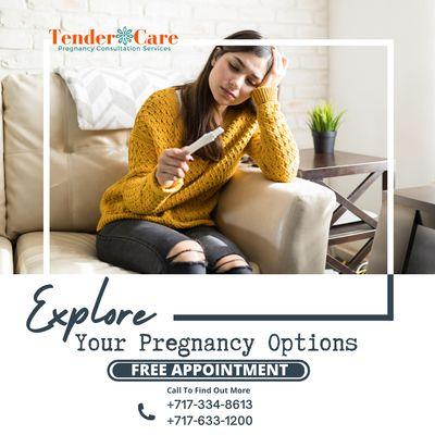 Explore your pregnancy options. Free appointment