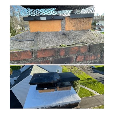 Chimney crown repair