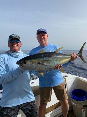 Yellowfin tuna from out Otherside Trip