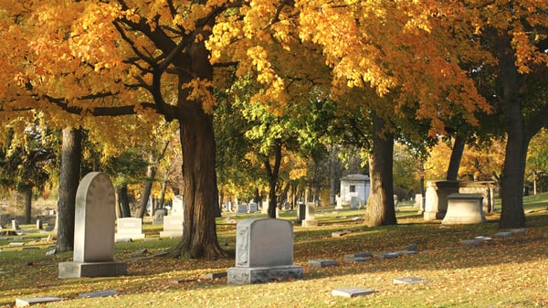 A beautiful location to pay your respects to loved ones in every season.