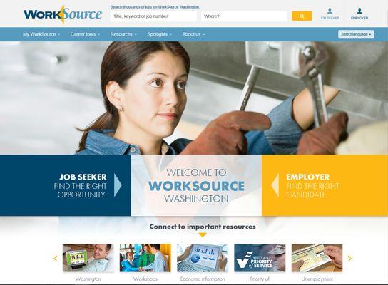 Visit our website: www.worksourcewa.com