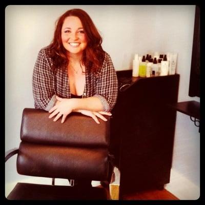 Tiffany, Haven's owner operator. Tiffany is a color specialist and a custom tanning artist. She also does great waxing!