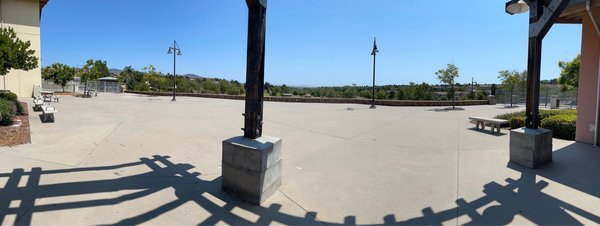 outdoor patio panoramic