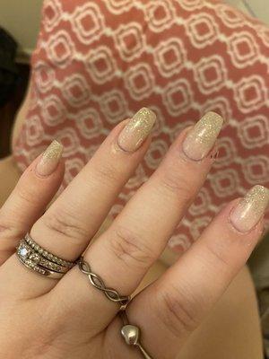 Dip: glitter ombré